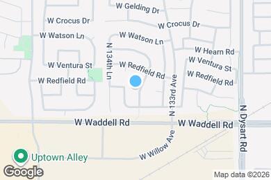 Map image of the property - 13964 N 133rd Ln