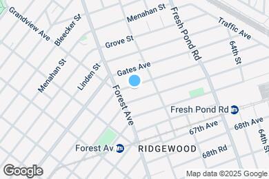 Map image of the property - 5926 Palmetto St