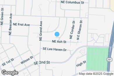 Map image of the property - 607 NE Short St