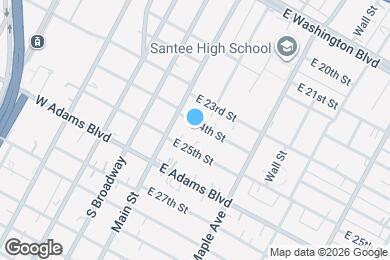 Map image of the property - 124 E 24th St