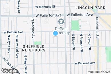 Map image of the property - 2240 N Kenmore Ave
