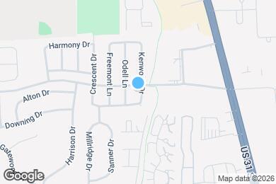 Map image of the property - 1310 Kenwood Dr