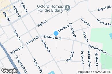 Map image of the property - 321 Henderson St