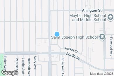 Map image of the property - 5869 Adenmoor Ave