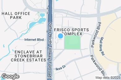 Map image of the property - AMLI Frisco Crossing