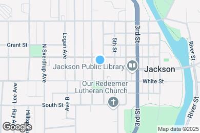Map image of the property - 405 6th St