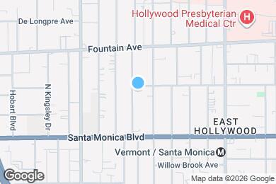 Map image of the property - 1178 N Kenmore Ave