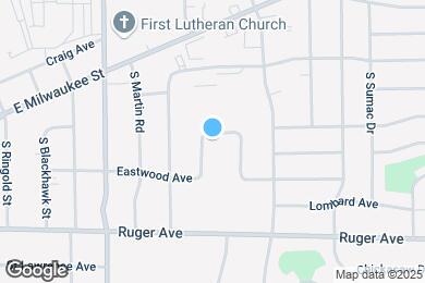 Map image of the property - 1914 Eastwood Ave
