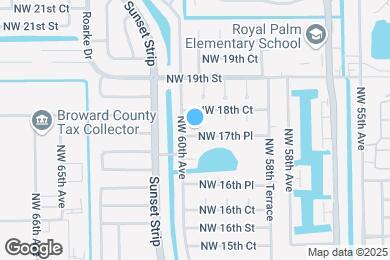 Map image of the property - 5971 NW 17th Pl