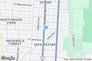 Map image of the property - 2136-2138 Summit St