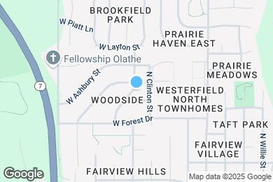 Map image of the property - 804 N Troost St