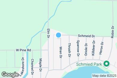 Map image of the property - 11711 Bluebird Dr