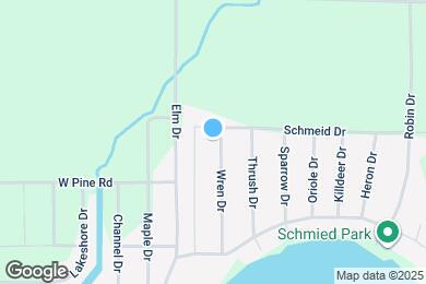 Map image of the property - 11711 Bluebird