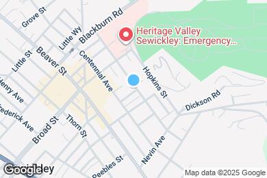 Map image of the property - 552 Hill St