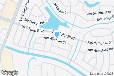 Map image of the property - 691 SW Hillsboro Cir