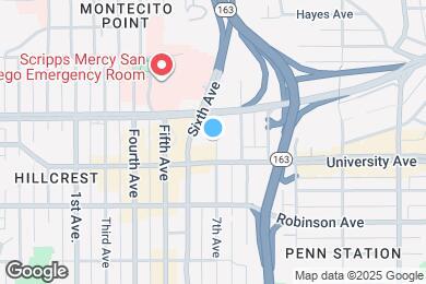 Map image of the property - 3940 7th Ave