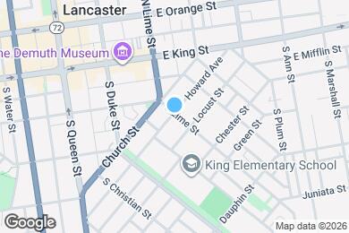 Map image of the property - 402 S Lime St