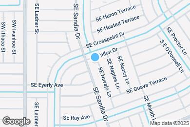 Map image of the property - 1228 SE Navajo Ln