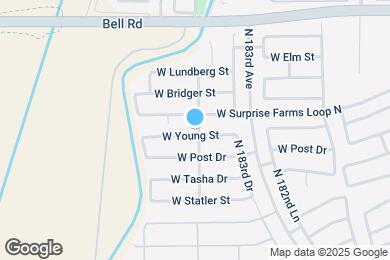 Map image of the property - 18414 W Young St