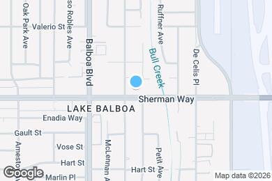 Map image of the property - 16753 Sherman Way