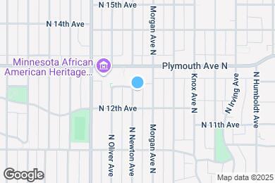 Map image of the property - 1224 N Newton Ave