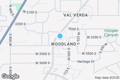 Map image of the property - 3371 S Orchard Dr