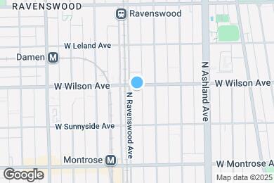 Map image of the property - 4555 N Ravenswood Ave