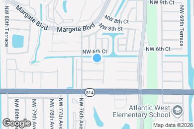 Map image of the property - 7500 NW 5th Pl