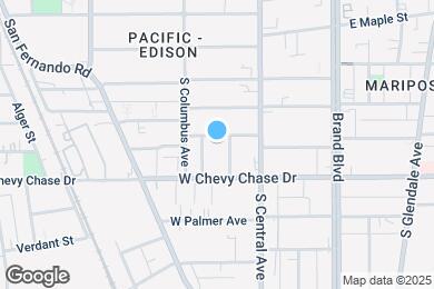 Map image of the property - 336 West Acacia Avenue