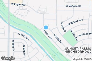 Map image of the property - 13269 N 56th Ave