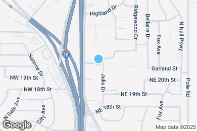 Map image of the property - Chalet Apartments