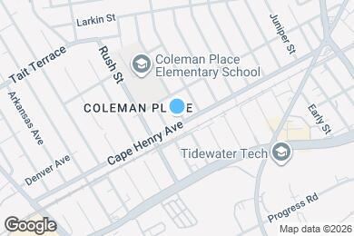 Map image of the property - 2305 Palmyra St