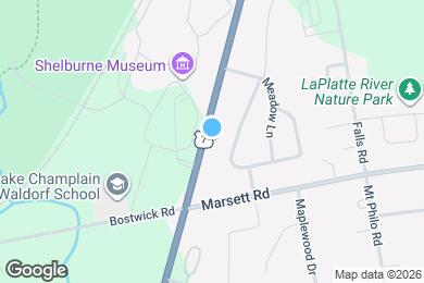 Map image of the property - 5939 Shelburne Rd