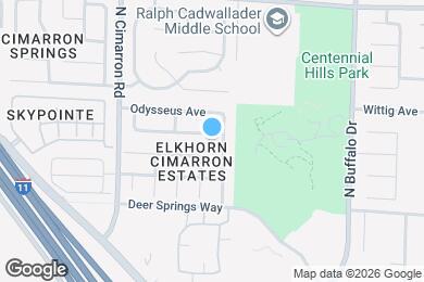 Map image of the property - 7809 Olympus Ave