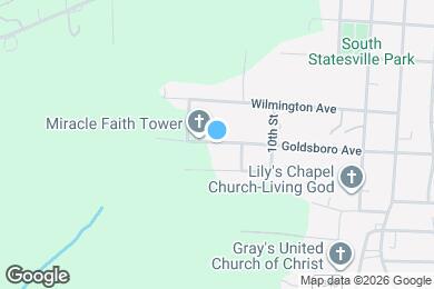 Map image of the property - 1109 Goldsboro Ave