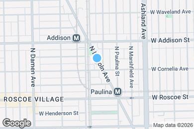 Map image of the property - 3512 N Lincoln Ave