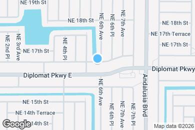 Map image of the property - 528 NE 16th Terrace