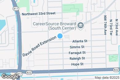 Map image of the property - 7711 Atlanta St