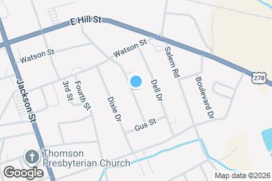 Map image of the property - 448 Bussey Ave