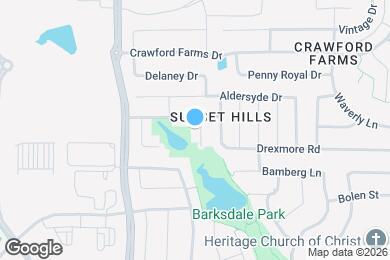 Map image of the property - 9917 Lamberton Terrace
