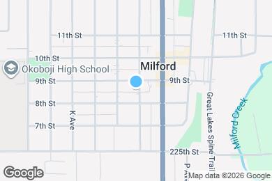 Map image of the property - 807 N Ave