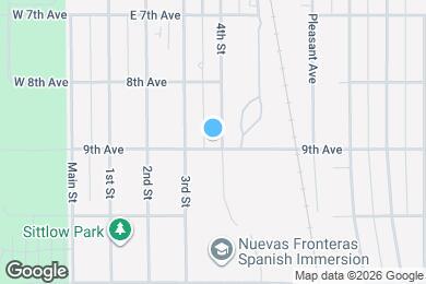 Map image of the property - 857 4th St