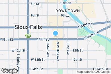 Map image of the property - 231 S Phillips Ave