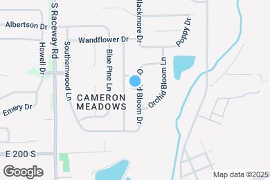 Map image of the property - 2004 Orchid Bloom Dr