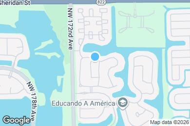 Map image of the property - 17038 NW 20th St