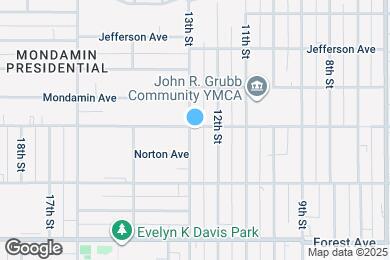 Map image of the property - 1547 13th St