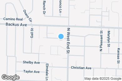 Map image of the property - 1605 Steele Ave