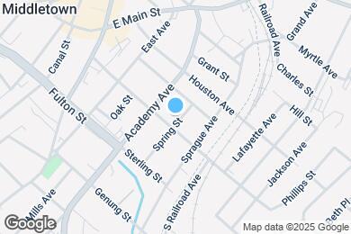 Map image of the property - 11 Spring St Apt A