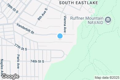 Map image of the property - 893 77th Way S