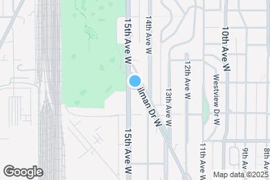 Map image of the property - 2530 15th Ave W